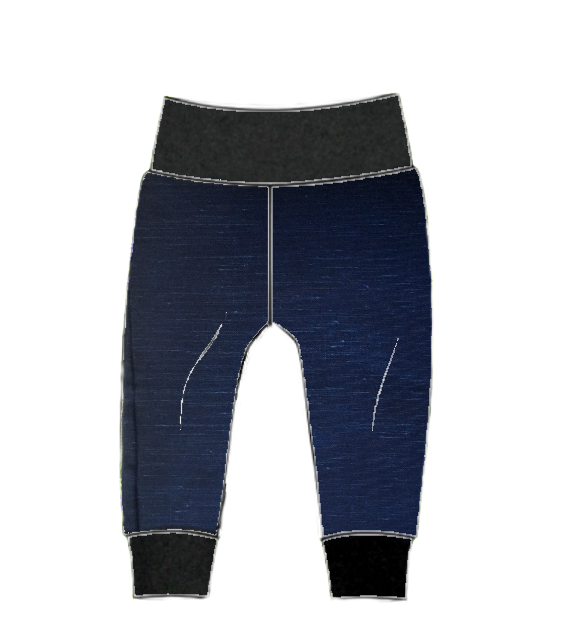 Navy Linen Pants