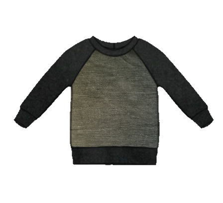 Olive Linen Raglan