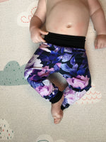 Purple Floral leggings