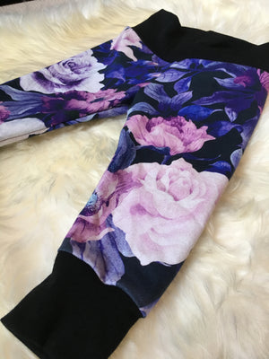 Purple Floral Set