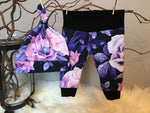 Purple Floral Set