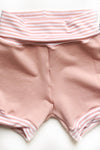 Blush Harem Shorts, Grow-With-Me
