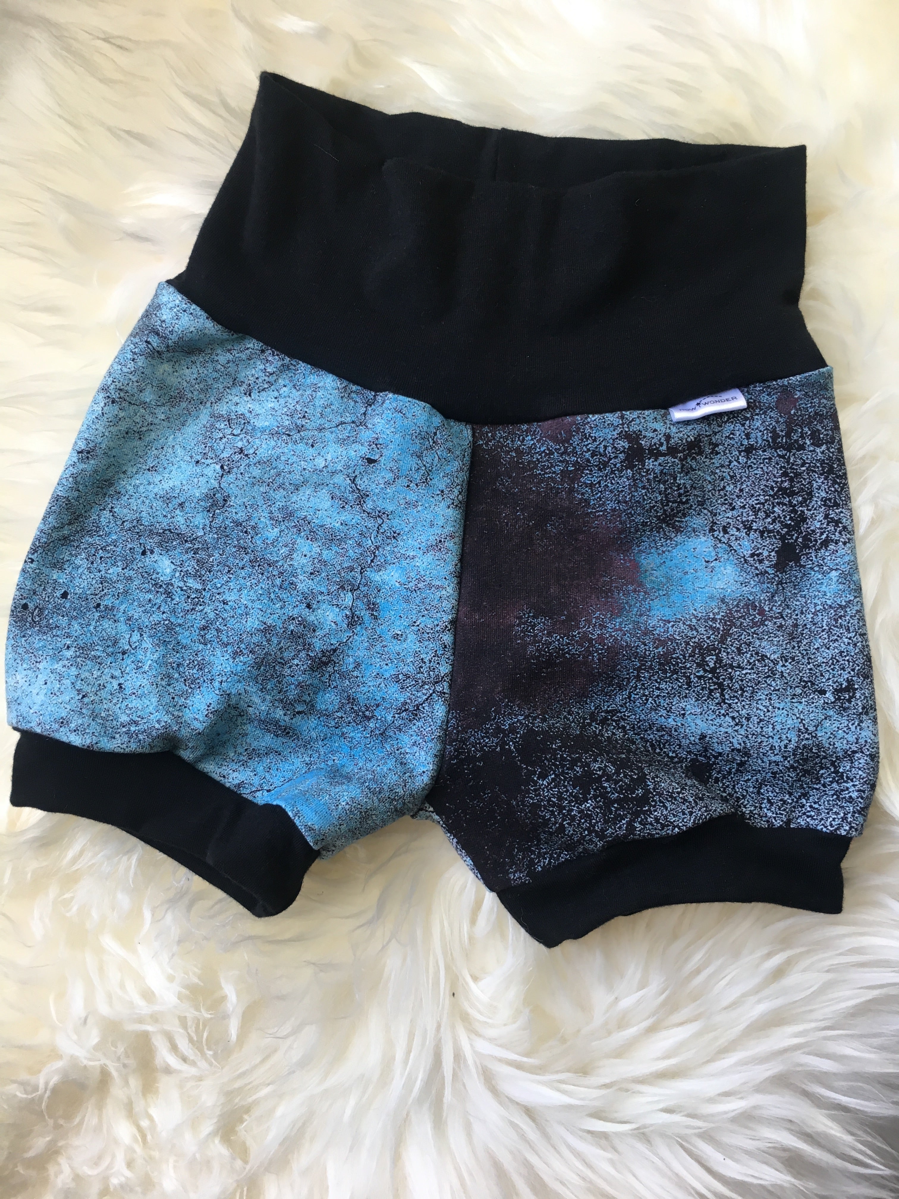 Concrete Harem Shorts, Grow-With-Me