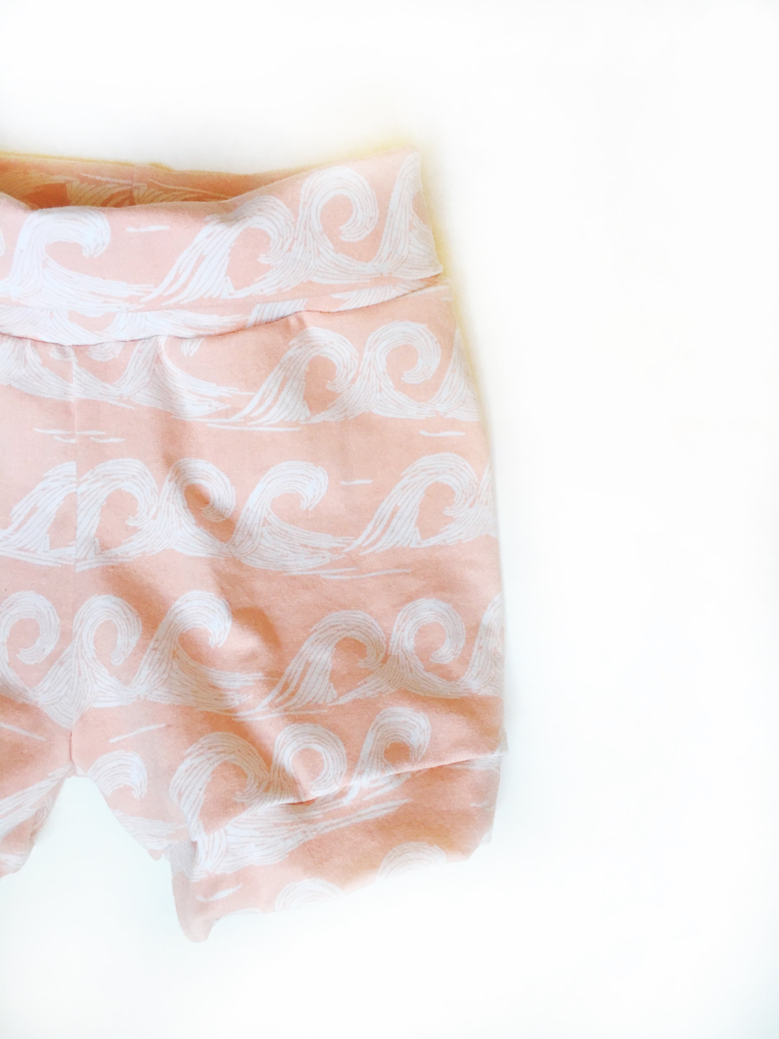 Pink Wave Shorts
