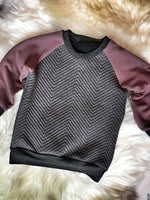 Quilted Raglan