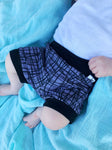 Grey Grid Shorts
