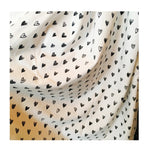 Scrib hearts Set - Leggings & Knot hat