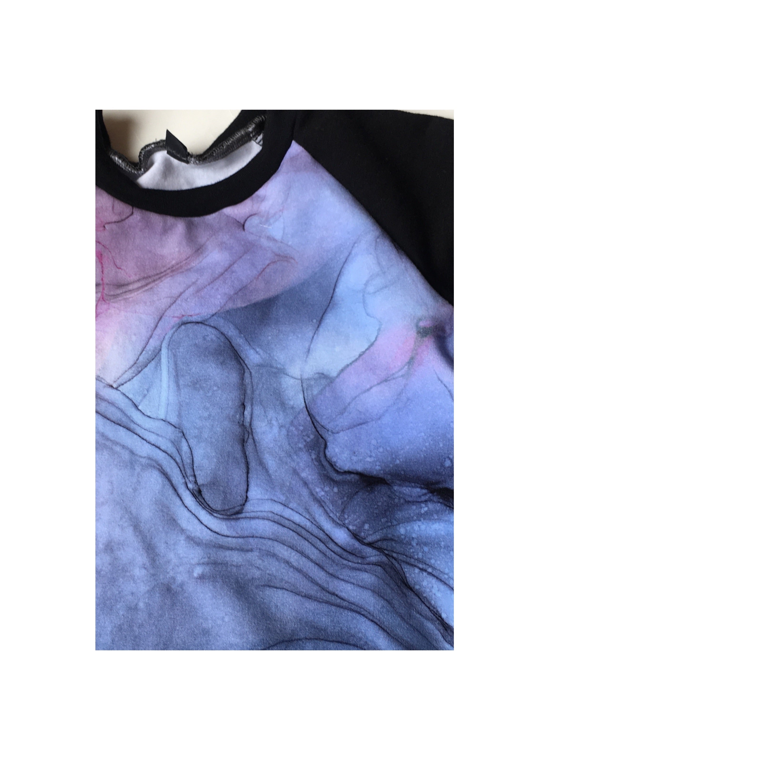 Watercolour Raglan Sweater