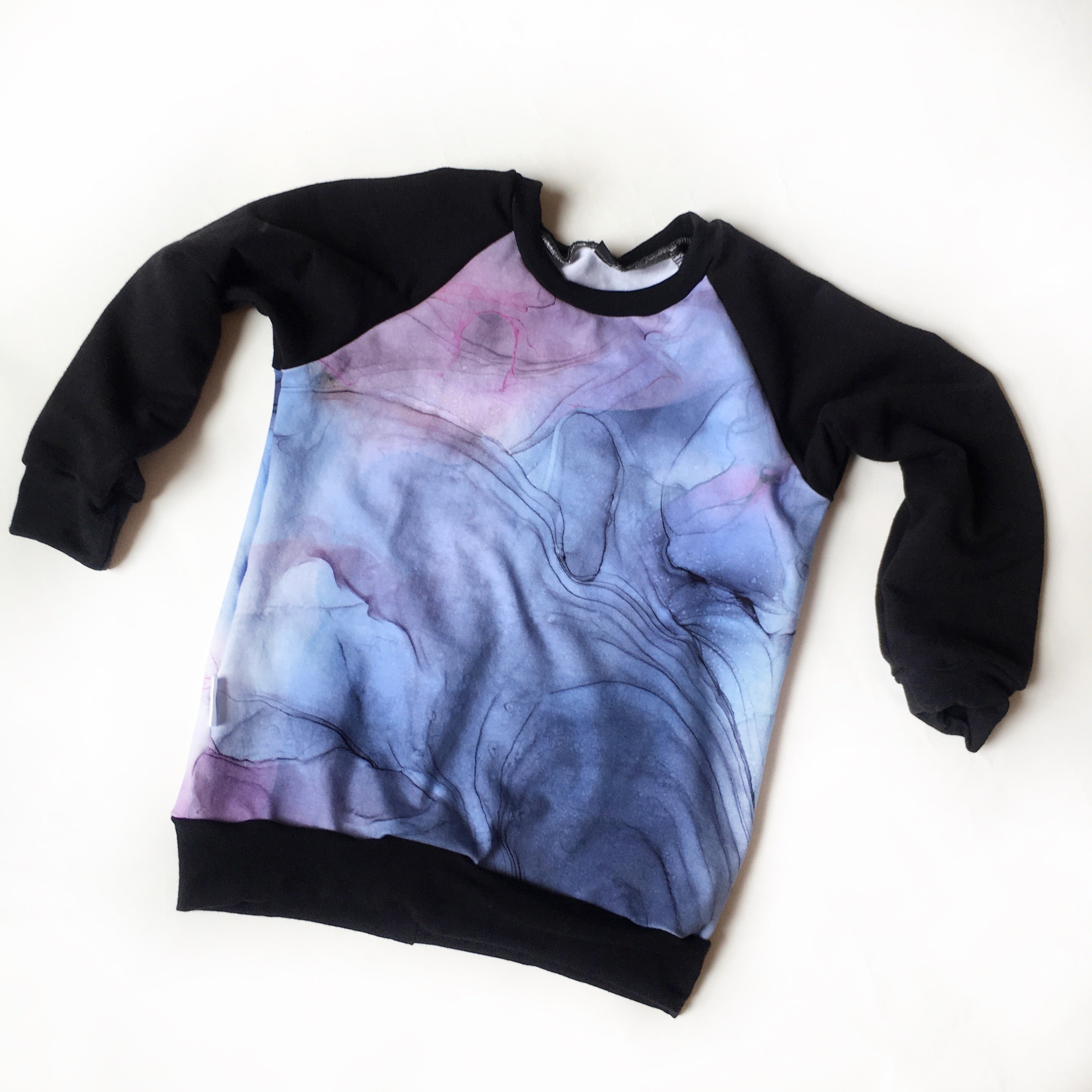 Watercolour Raglan Sweater