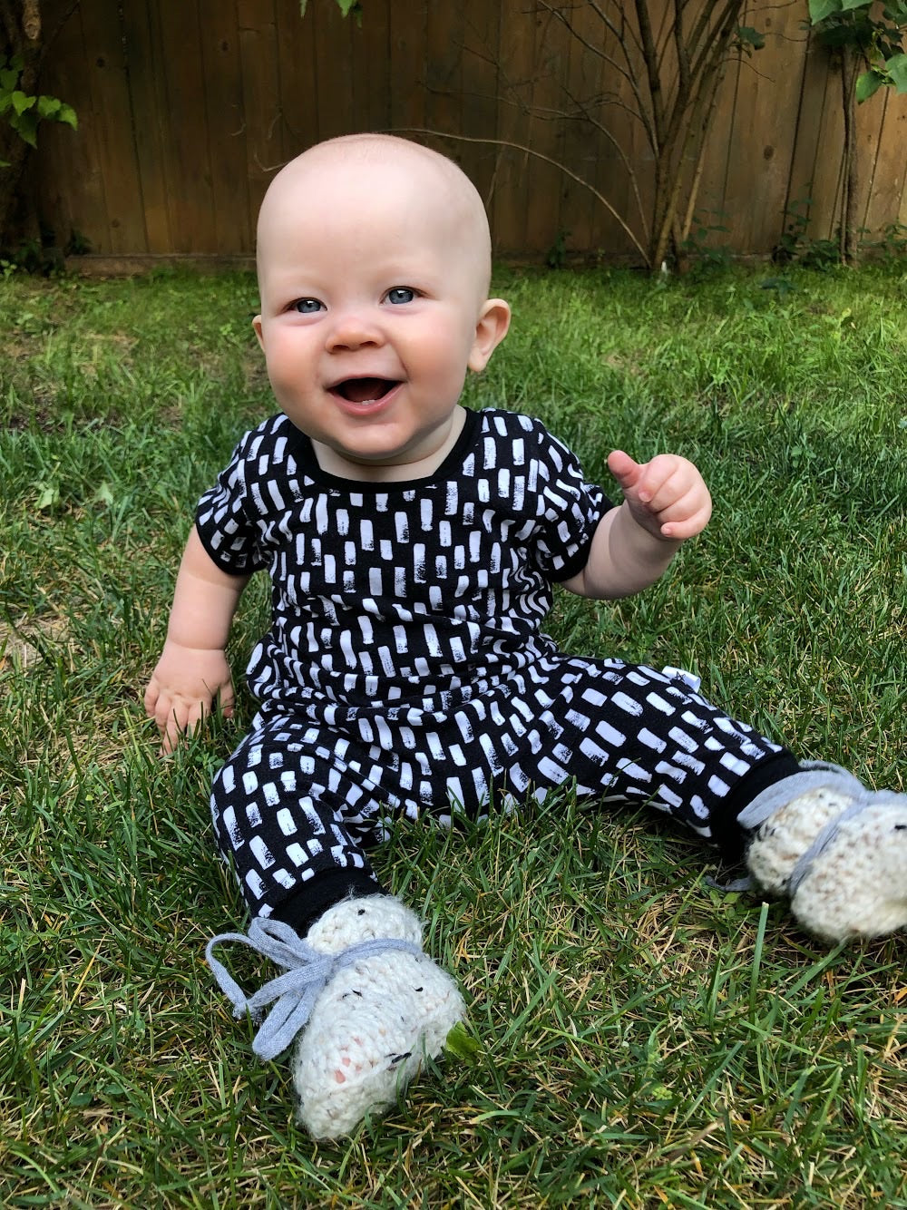 Painted Lines Romper